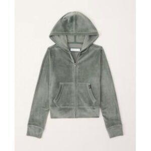 abercrombie kids Girls Velour Hoodie + Leggings 5/6